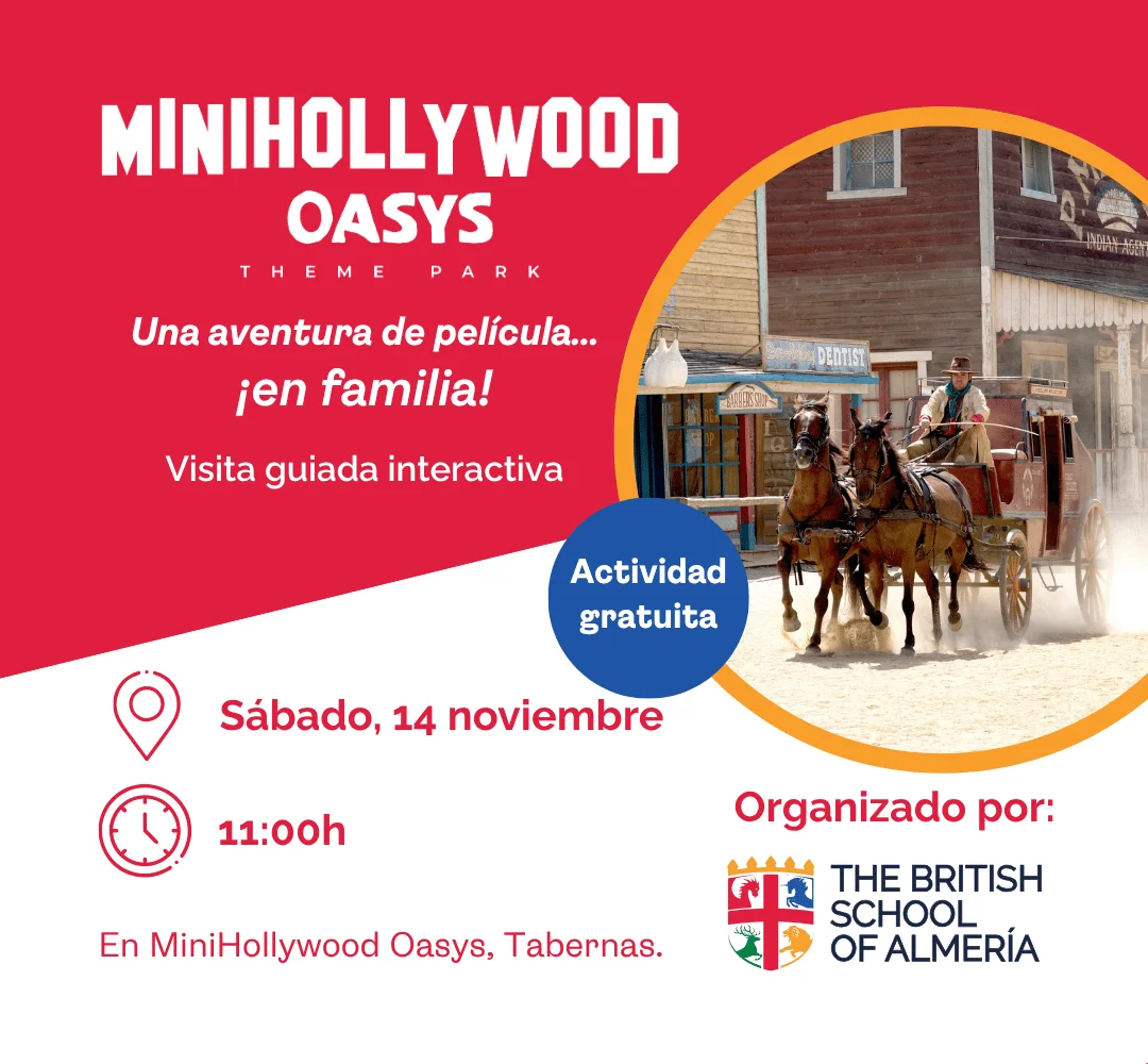 ¡Descubre The British School of Almería en el lejano Oeste!
